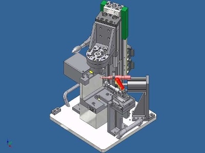 3D-Darstellung einer Montagevorrichtung